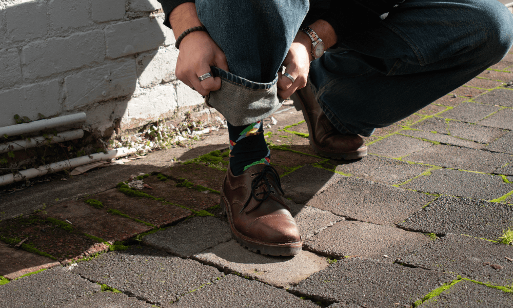 Crew Socks for Men | Cotton, Bamboo & Novelty Styles – Lafitte Australia