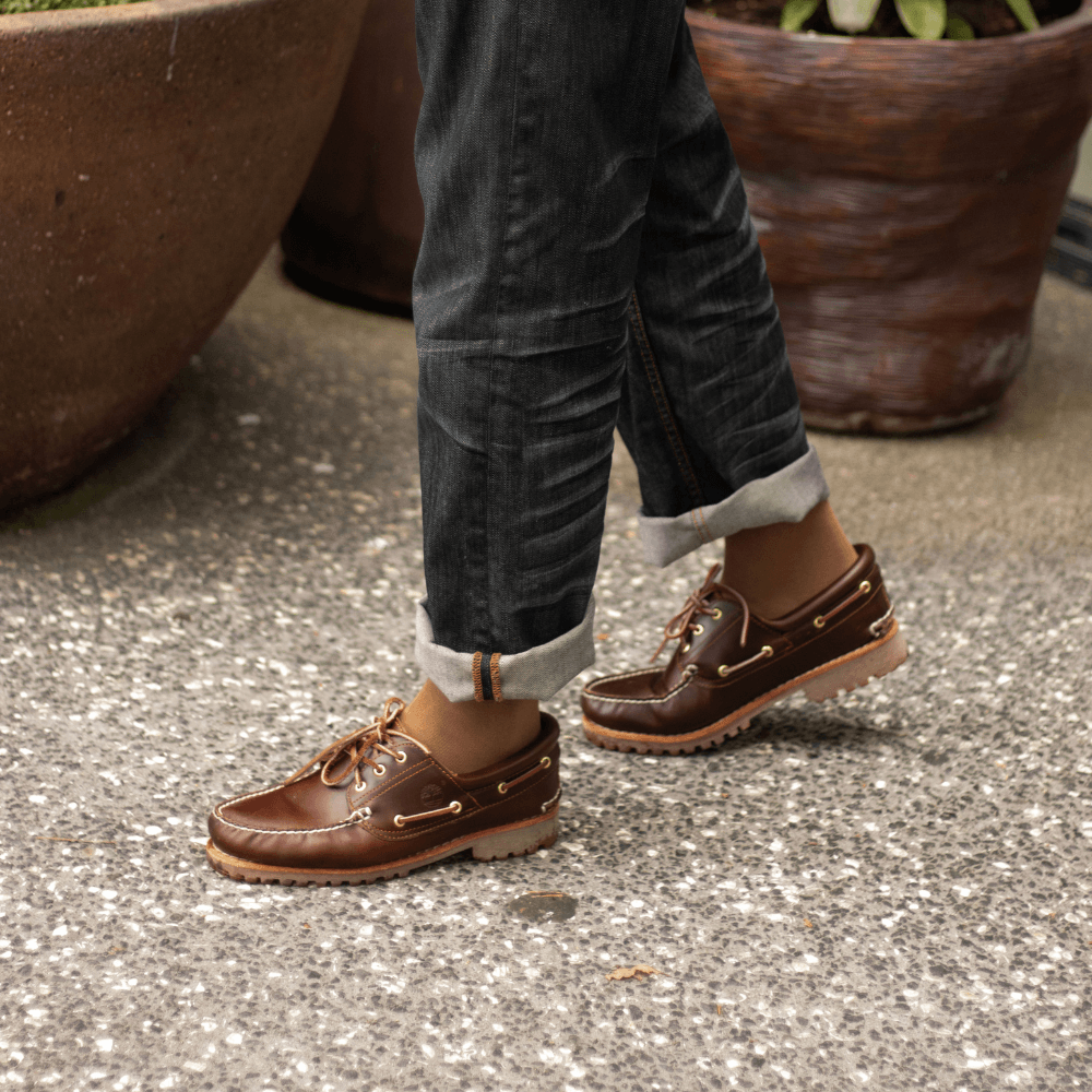 Heritage Crew Socks | Cotton | AUSTRALIAN MADE | Mocha