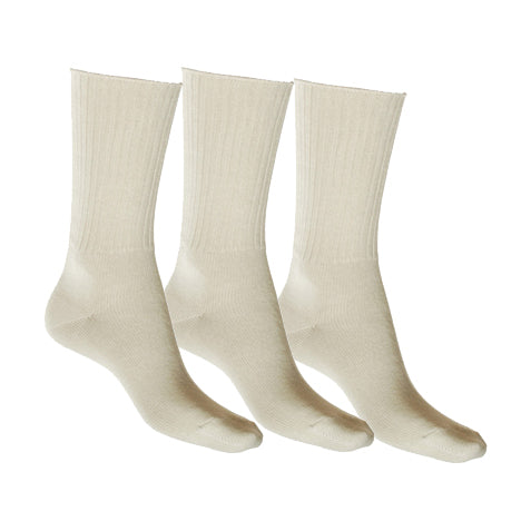Mid-Weight Ribbed Cotton Sock - 3 Pack Sale