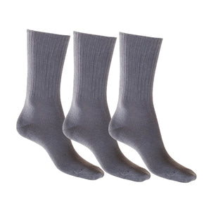 Mid-Weight Ribbed Cotton Sock - 3 Pack Sale