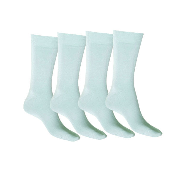 Mint Mercerised Cotton Sock with Tough Toe™ - 4 Pack Special