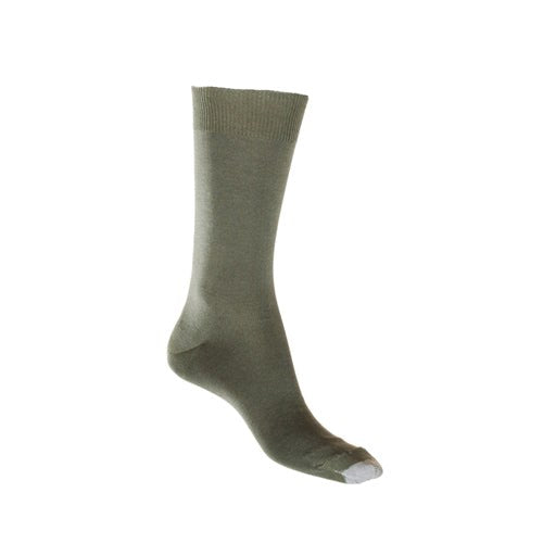 Silk Touch Cotton Sock with Tough Toe™ | Yellow