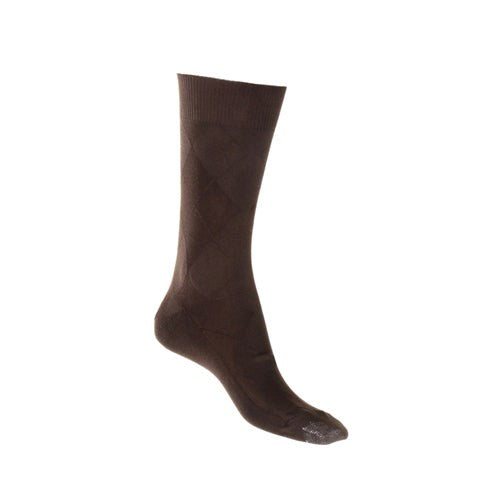 Tough Toe™ Cotton Crew Socks | AUSTRALIAN MADE | Chocolate