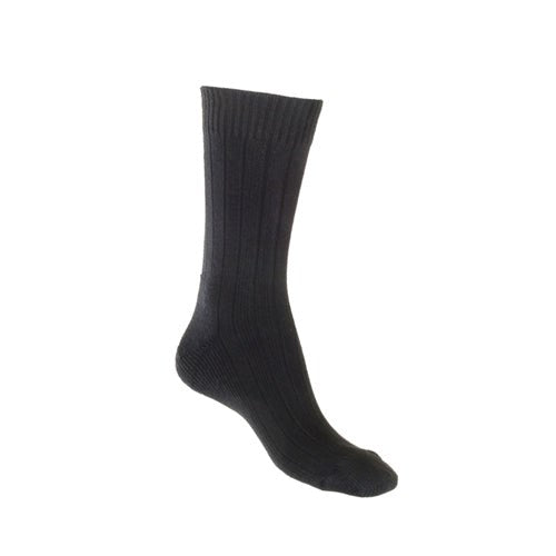 Bamboo Cushion Foot Crew Socks | AUSTRALIAN MADE | Black