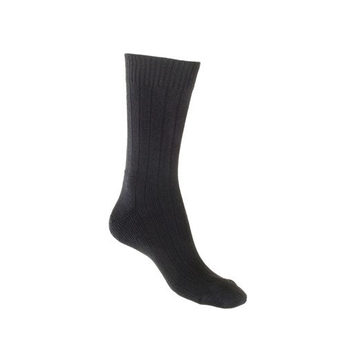 Bamboo Cushion Foot Crew Socks | AUSTRALIAN MADE | Black