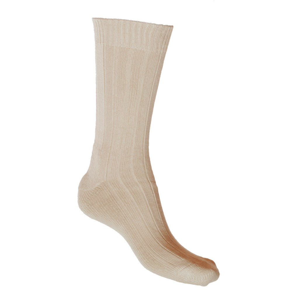 Bamboo Cushion Foot Crew Socks | AUSTRALIAN MADE | Oatmeal