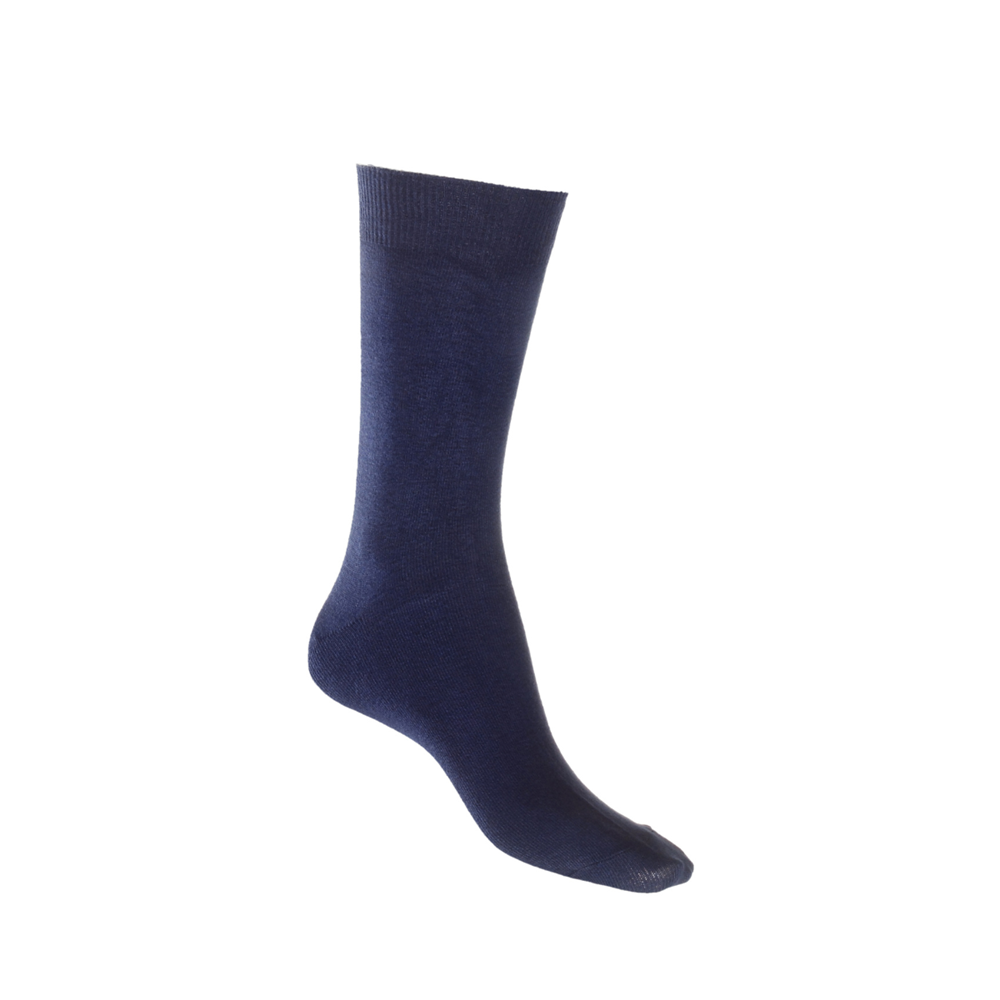 Cotton Soft Crew Socks NAVY Man Woman Aus