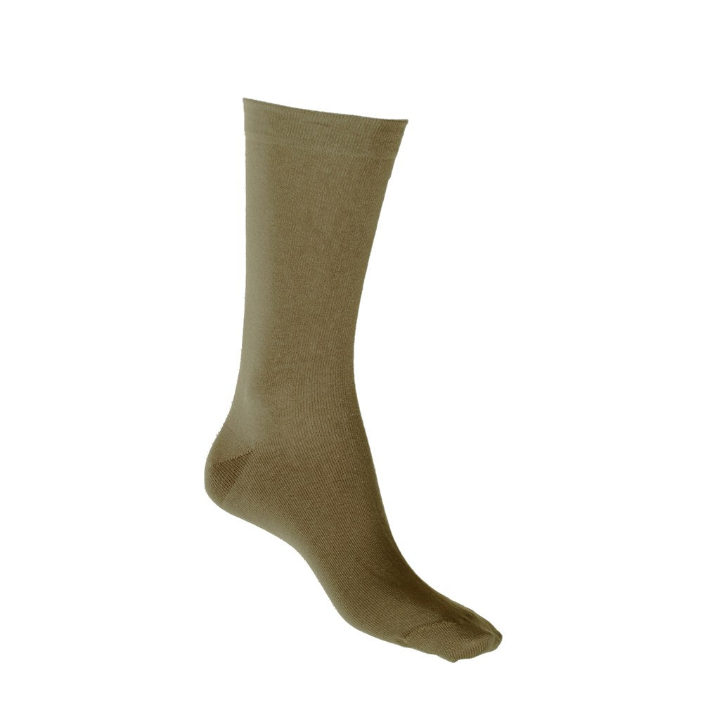 Loose Top Cotton Crew Socks with Tough Toe™ | AUSTRALIAN MADE | Earth
