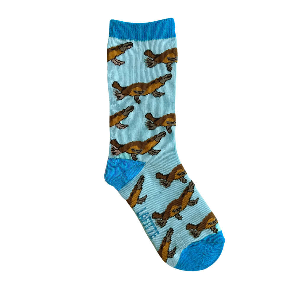 Kids Platypus Crew Socks | Cotton