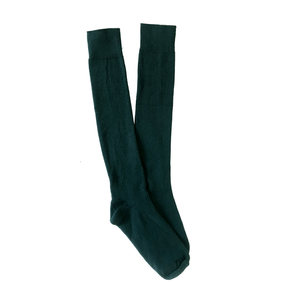 cotton ribbed knee-high socks for men women aus