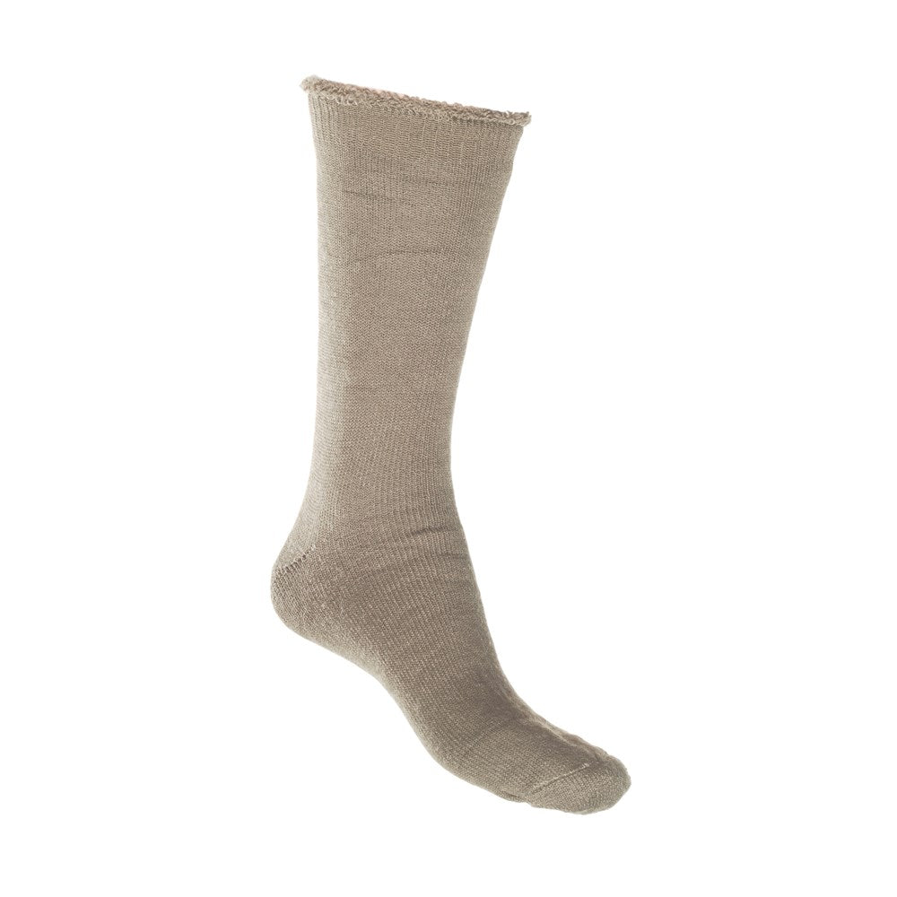 Thick Knit Loose Top Cotton Crew Socks | AUSTRALIAN MADE | Oatmeal