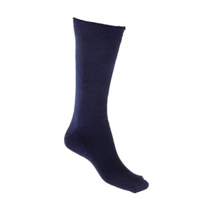 Thick Knit Loose Top Cotton Crew Socks | AUSTRALIAN MADE | Navy