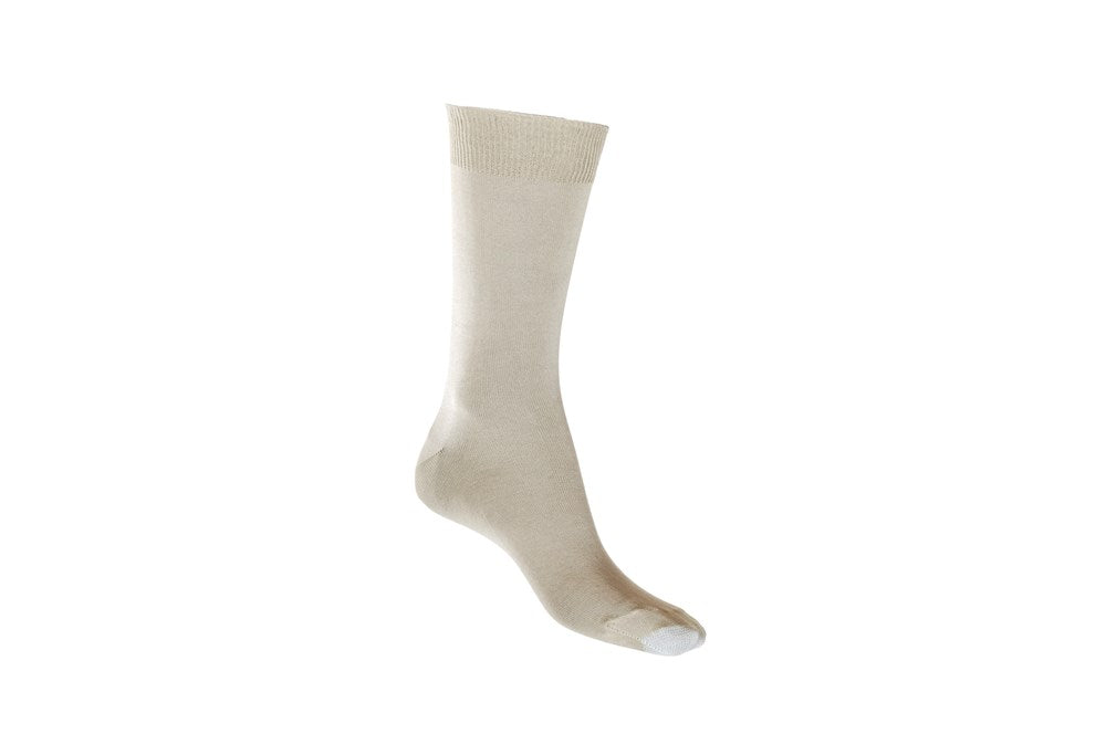 Silk Touch Cotton Sock with Tough Toe™ | Putty