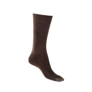 Tough Toe™ Cotton Crew Socks | AUSTRALIAN MADE | Chocolate