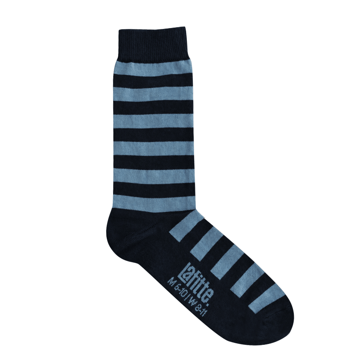 Medium Stripe Crew Socks | Cotton | AUSTRALIAN MADE