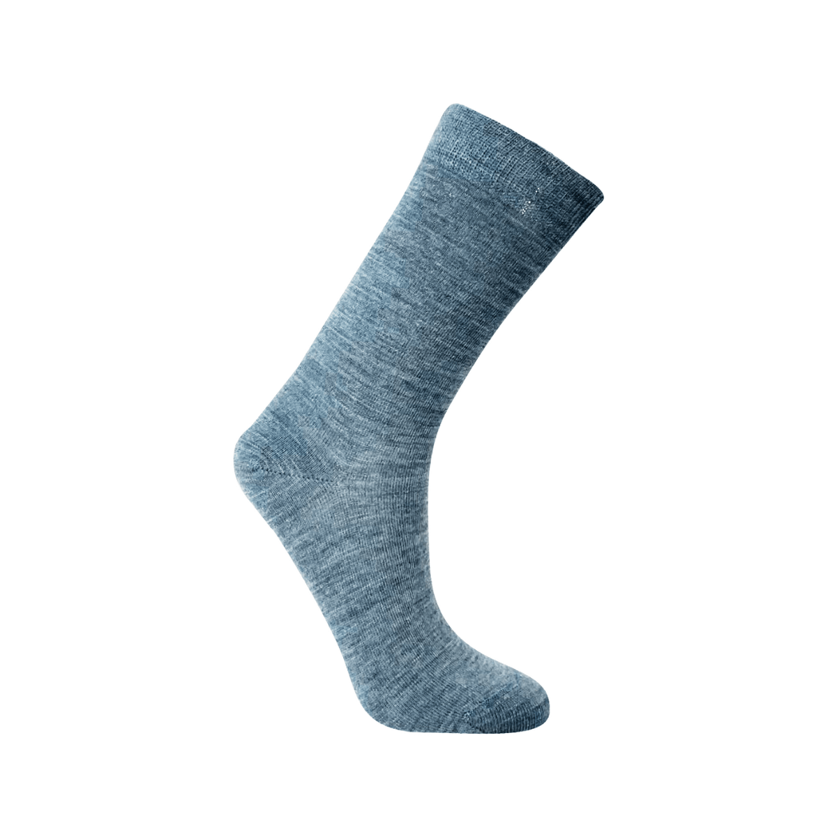 Australian merino wool mens crew sock light blue 