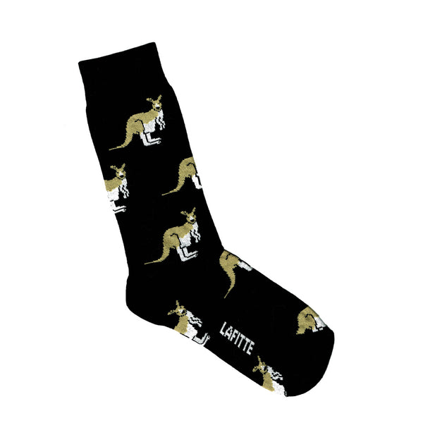 Kangaroo Socks - Black | Shop Online | LAFITTE Australia