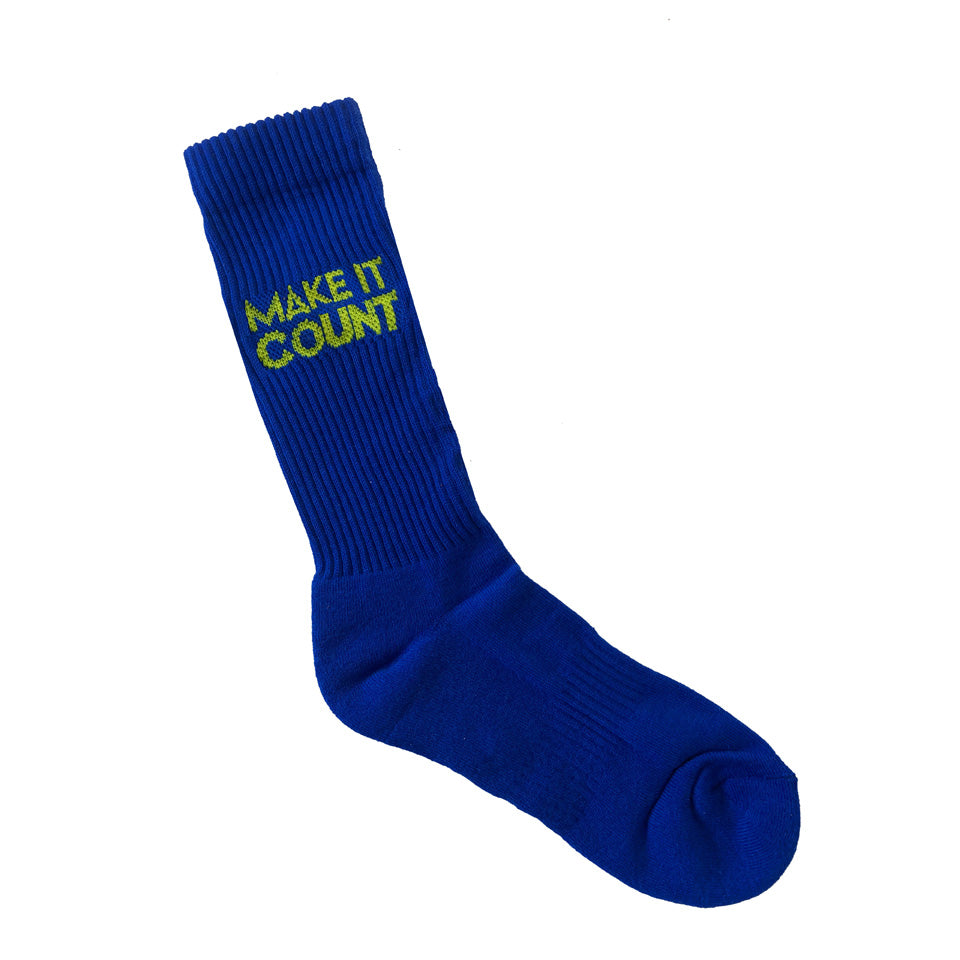 Sports Crew Sock - Make It Count