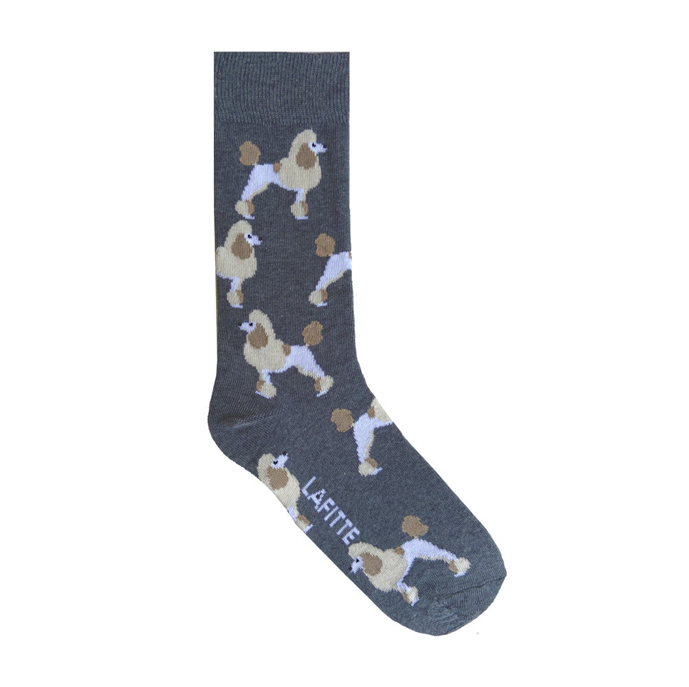Marle Grey Poodle Socks  Shop LAFITTE Socks Online Australia