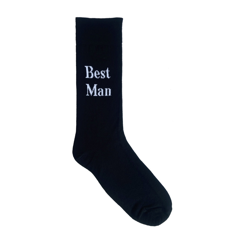 Best Man Wedding Sock