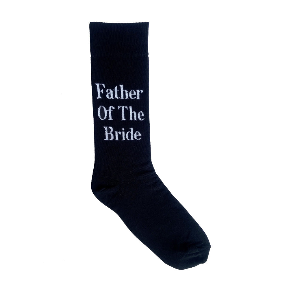 Father of the Bride Wedding Sock