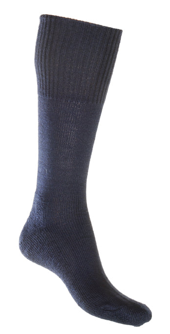 Woollen Long Hiking Adventure Sock Navy | Shop Online Australia LAFITTE Clothing