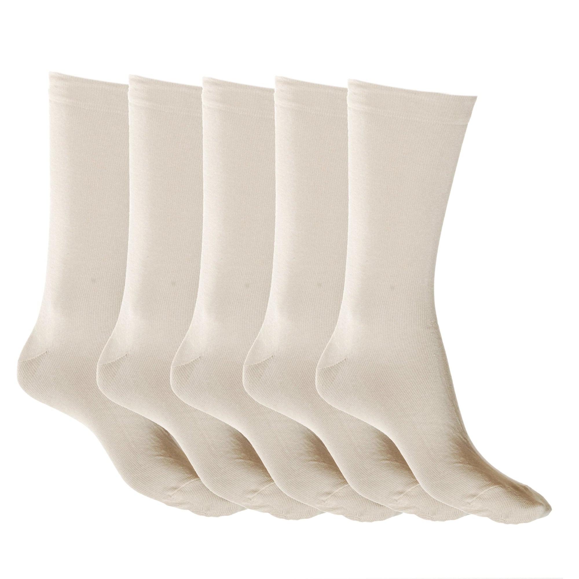 Loose Top Cotton Sock with Tough Toe™ Putty - 5 Pack Sale